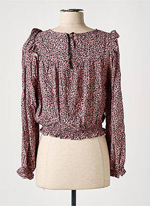 Blouse manches longues manches longues rose LE TEMPS DES CERISES fille