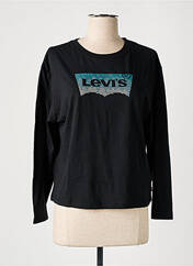 T-shirt noir LEVIS pour fille seconde vue