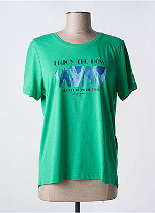 T-shirt vert CECIL pour femme