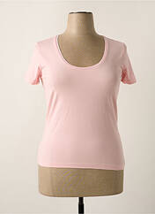 T-shirt rose ESPRIT pour femme seconde vue