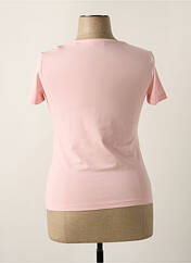 T-shirt rose ESPRIT pour femme seconde vue