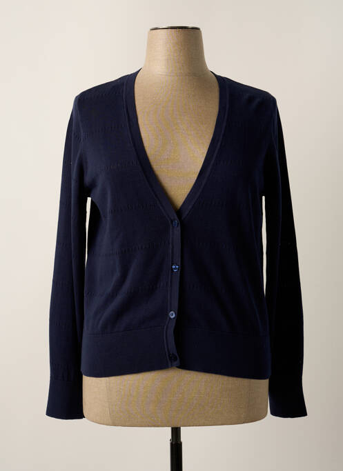 Gilet manches longues bleu ESPRIT pour femme