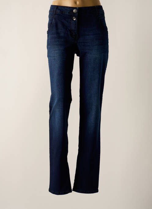 Jeans coupe slim bleu CECIL pour femme