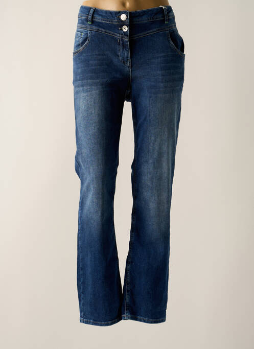 Jeans coupe slim bleu CECIL pour femme