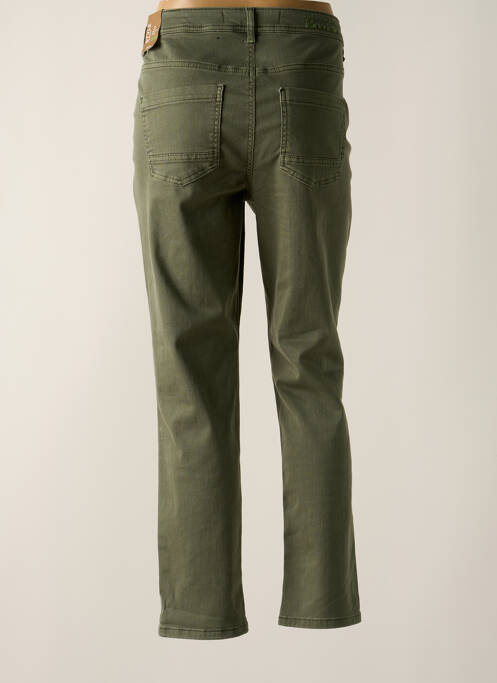 Pantalon 7/8 vert CECIL pour femme