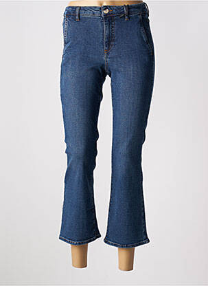 Jeans bootcut taille haute taille haute bleu HAPPY femme