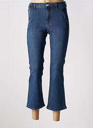 Jeans bootcut taille haute taille haute bleu HAPPY femme