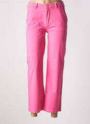 Pantalon 7/8 rose HAPPY pour femme seconde vue