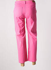 Pantalon 7/8 rose HAPPY pour femme seconde vue