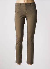 Pantalon 7/8 vert HAPPY pour femme seconde vue