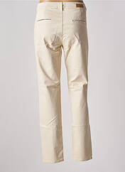 Pantalon chino beige HAPPY pour femme seconde vue