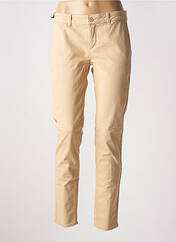 Pantalon chino beige HAPPY pour femme seconde vue