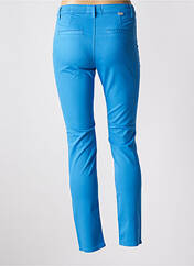 Pantalon chino bleu HAPPY pour femme seconde vue