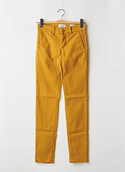 Pantalon chino jaune HAPPY pour femme seconde vue