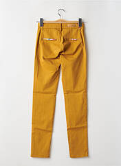 Pantalon chino jaune HAPPY pour femme seconde vue