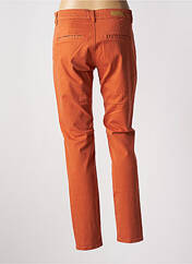 Pantalon chino orange HAPPY pour femme seconde vue