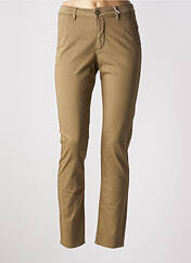 Pantalon chino vert HAPPY pour femme seconde vue