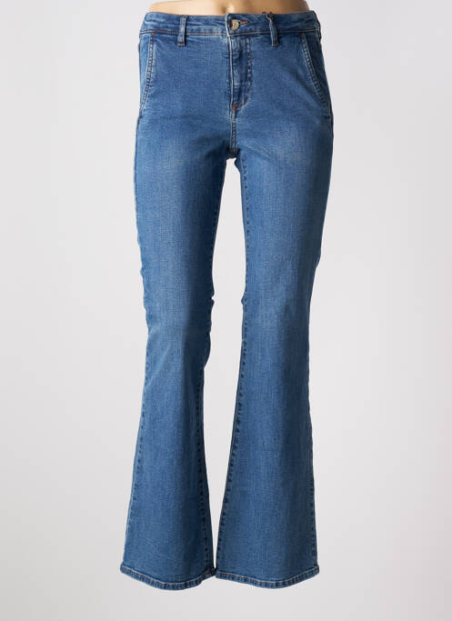 Jeans bootcut bleu HAPPY pour femme