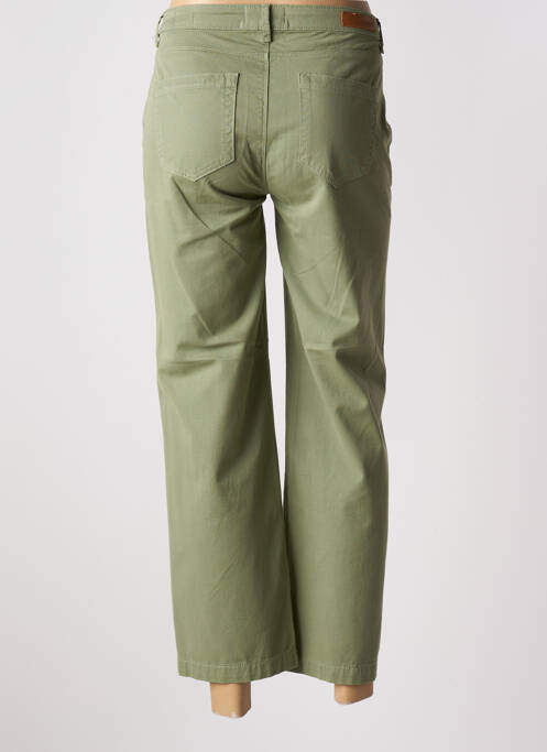 Pantalon 7/8 vert HAPPY pour femme