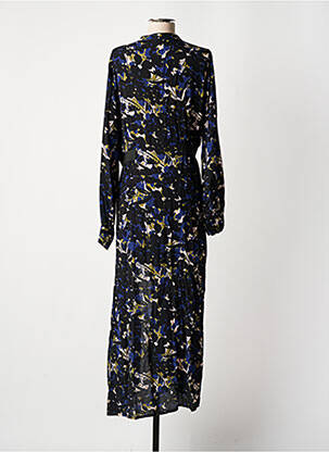 Robe longue manches longues manches longues noir DEUX. BY ELINE DE MUNCK femme