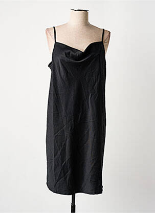 Robe mi-longue fines bretelles noir ONLY femme