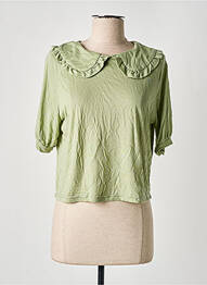 T-shirt manches mi-longues manches courtes vert LE FABULEUX MARCEL DE BRUXELLES femme
