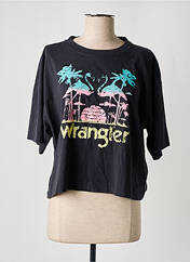 T-shirt noir WRANGLER pour femme seconde vue