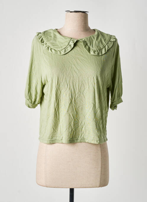 T-shirt manches mi-longues manches courtes vert LE FABULEUX MARCEL DE BRUXELLES femme