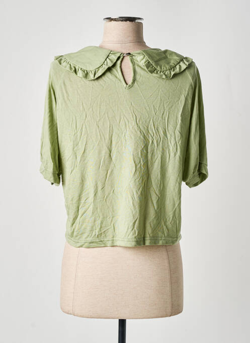 T-shirt manches mi-longues manches courtes vert LE FABULEUX MARCEL DE BRUXELLES femme