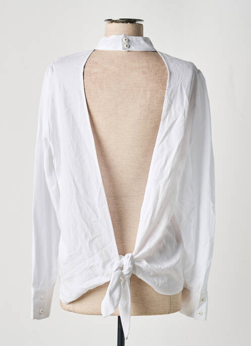 Blouse blanc DEUX. BY ELINE DE MUNCK pour femme