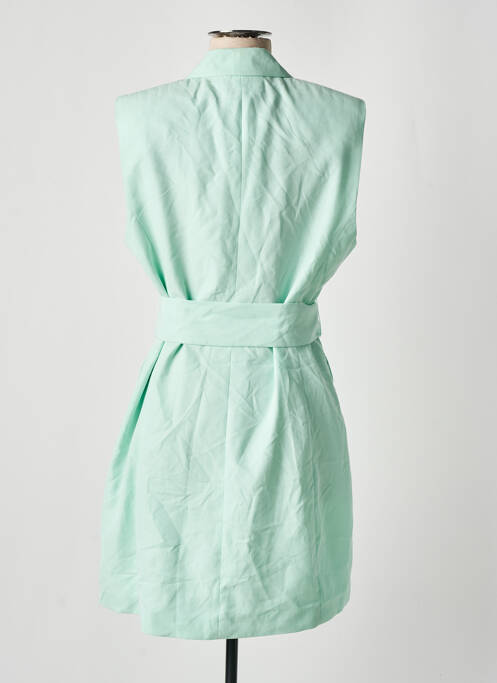 Robe courte vert OLGA LEYERS pour femme