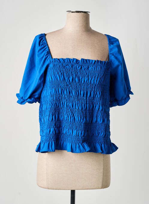 Top bleu VILA pour femme