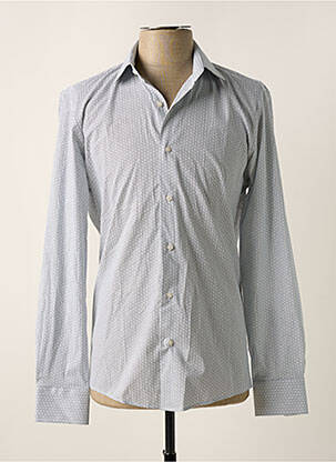 Chemise manches longues blanc BRUCE & BUTLER  pour homme