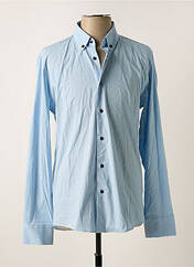 Chemise manches longues bleu BRUCE & BUTLER  pour homme seconde vue