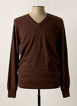 Pull marron BRUCE & BUTLER  pour homme