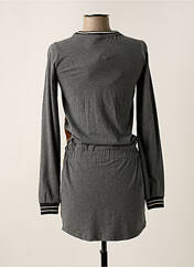 Robe mi-longue gris LIKE FLO pour fille seconde vue