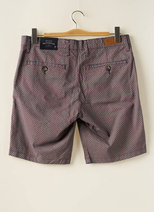 Bermuda stretch taille normale gris BRUCE & BUTLER  homme