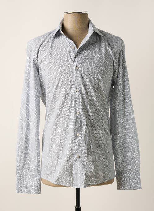 Chemise manches longues blanc BRUCE & BUTLER  pour homme