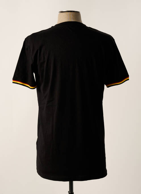 T-shirt noir BELGIUM pour homme