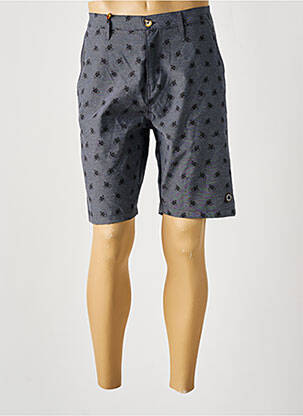 Bermuda coupe droite taille normale gris LE FABULEUX MARCEL DE BRUXELLES homme