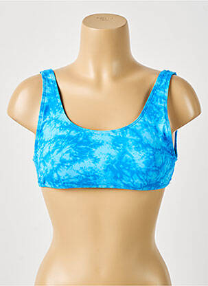 Haut de maillot de bain stretch brassieres bleu ONLY femme