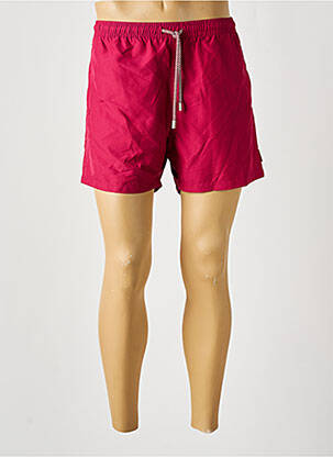 Short de bain rouge BRUCE & BUTLER  pour homme