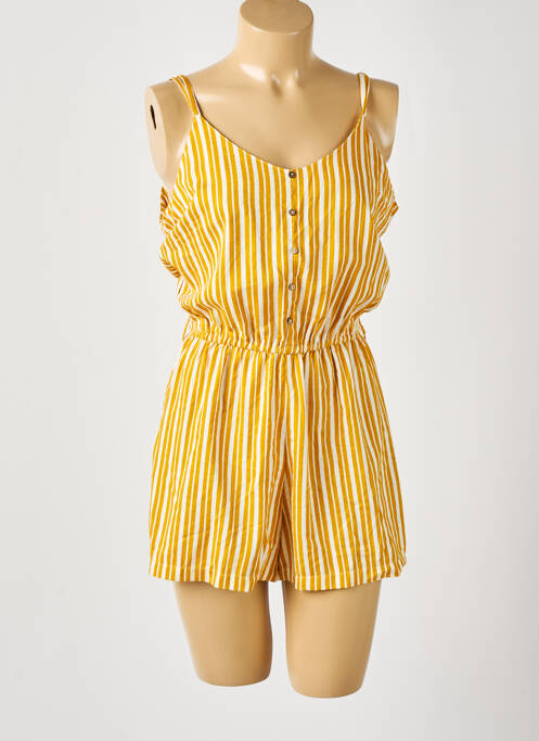 Combishort jaune ONLY pour femme