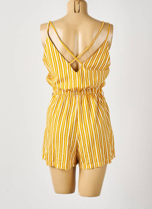 Combishort jaune ONLY femme