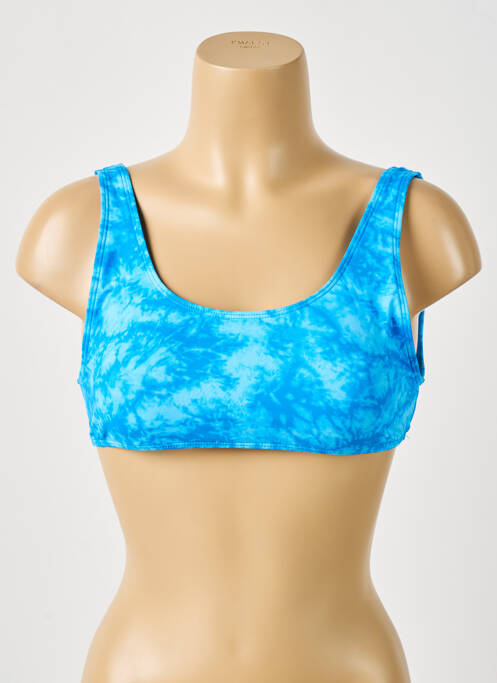 Haut de maillot de bain bleu ONLY pour femme