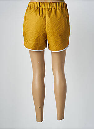 Short coupe droite taille haute jaune LE FABULEUX MARCEL DE BRUXELLES femme