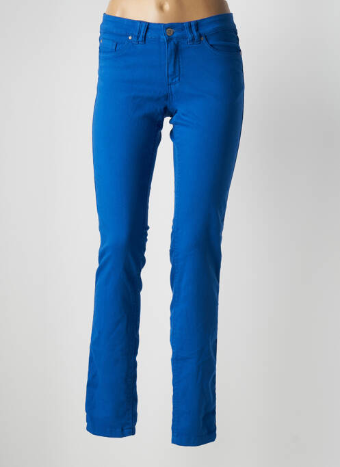 Pantalon slim bleu FLAIR pour femme