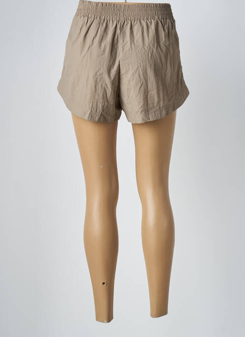 Short beige CEMI pour femme