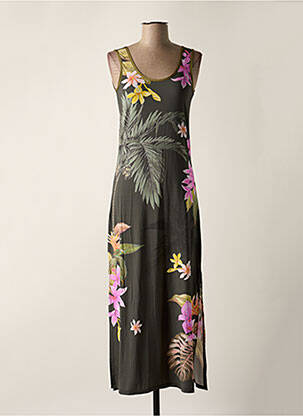 Robe de plage sans manche vert BANANA MOON femme