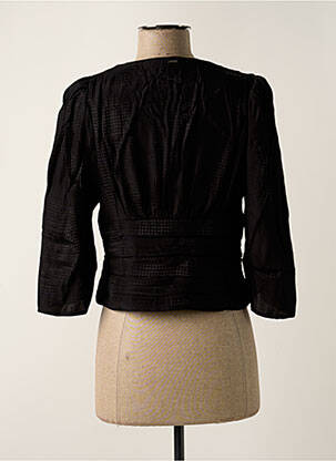 Blouse manches 3/4 manches 3/4 noir IKKS femme